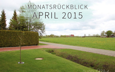 Monatsrückblick: April 2015