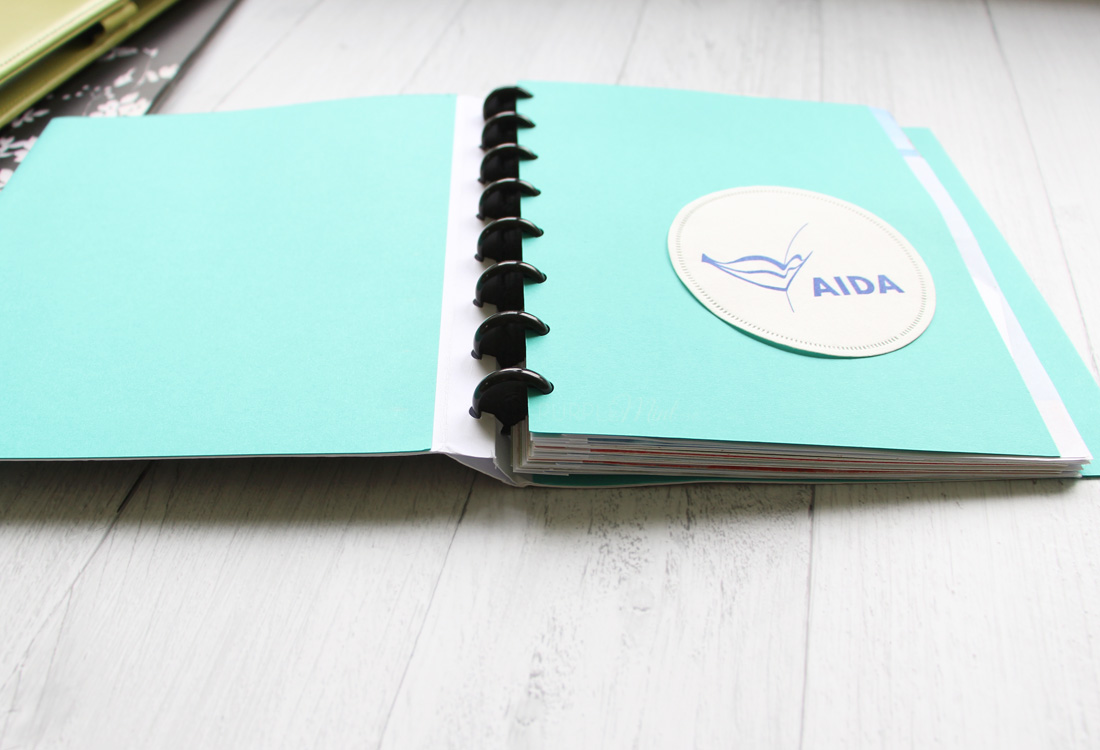 PlanerBasics ARC Discbound System von Staples purplemint