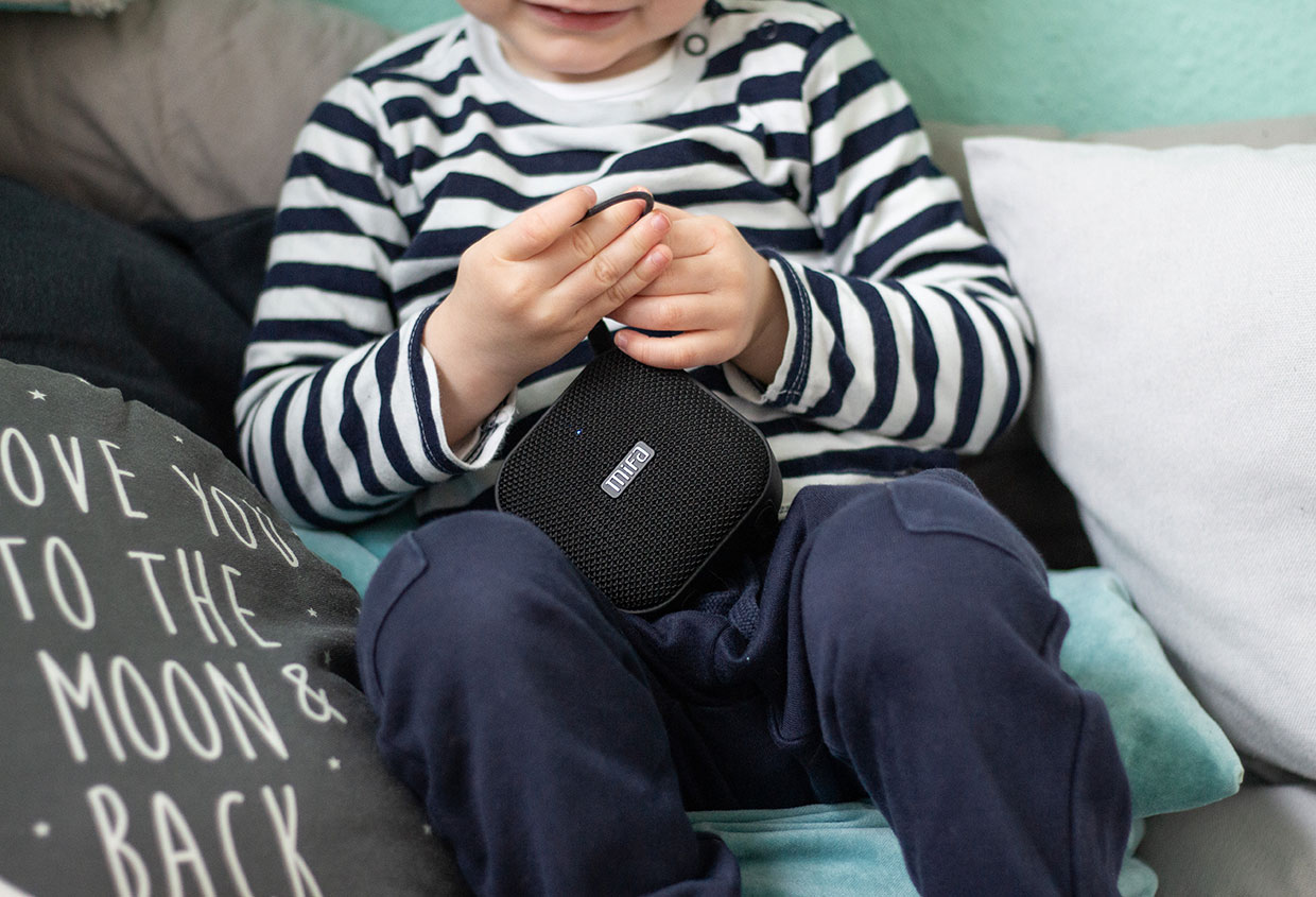 Eine Bluetooth-Box fürs Kleinkind
